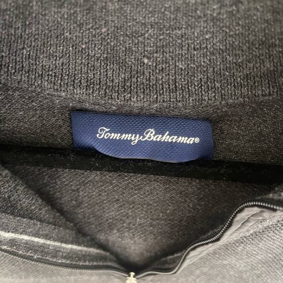 Tommy Bahama Half Zip Sweater - Picture 7 of 7